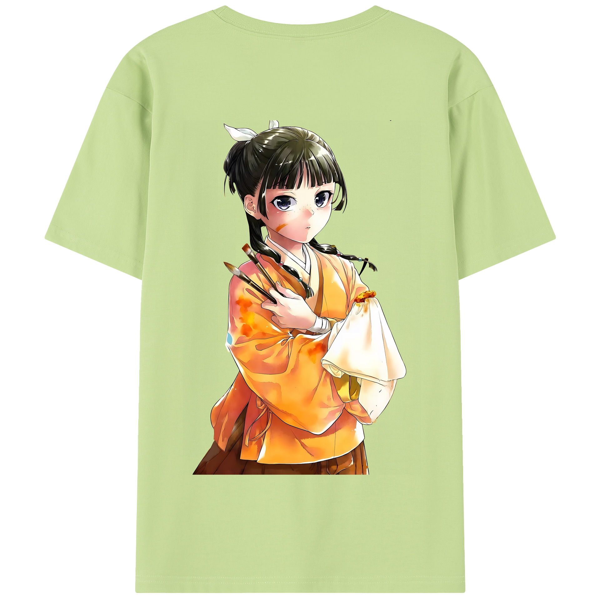 （画像用） 薬屋のひとりごと The Apothecary Diaries 綿100％半袖Tシャツ（背面プリント）